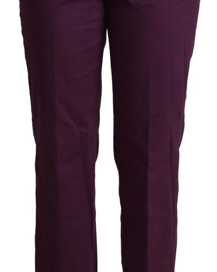 BENCIVENGA Violet High Waist Tapered Casual Pants