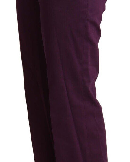BENCIVENGA Violet High Waist Tapered Casual Pants