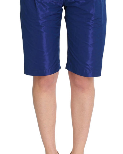 Ermanno Scervino Blue Above Knees Bermuda Shorts