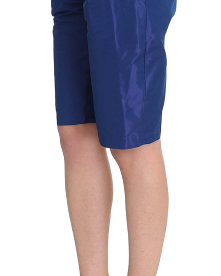 Ermanno Scervino Blue Above Knees Bermuda Shorts