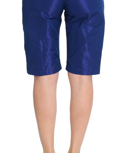 Ermanno Scervino Blue Above Knees Bermuda Shorts