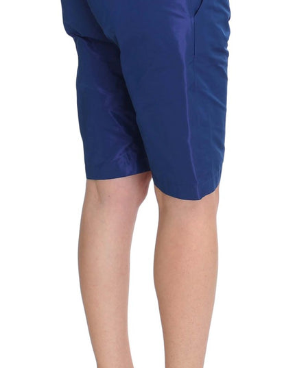 Ermanno Scervino Blue Above Knees Bermuda Shorts