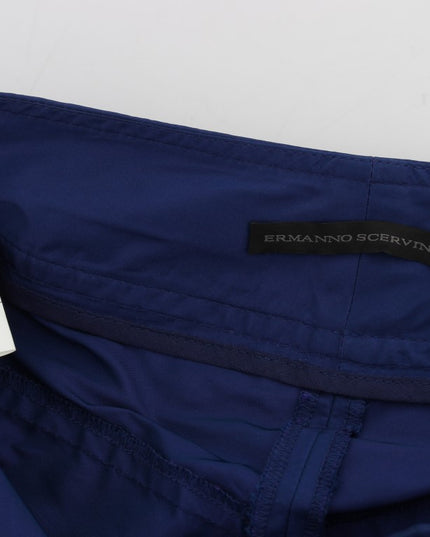 Ermanno Scervino Blue Above Knees Bermuda Shorts
