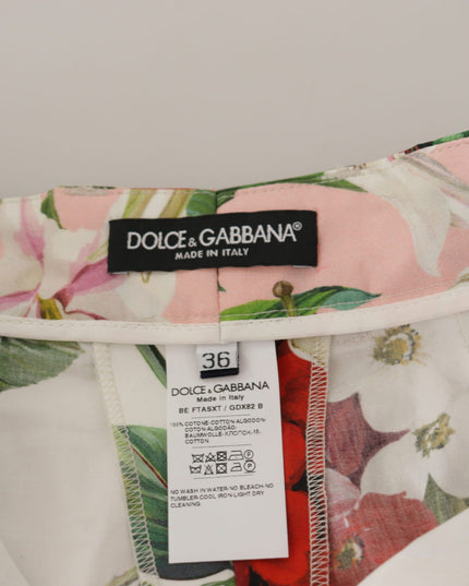 Dolce & Gabbana Multicolor High Waist Hot Pants Shorts