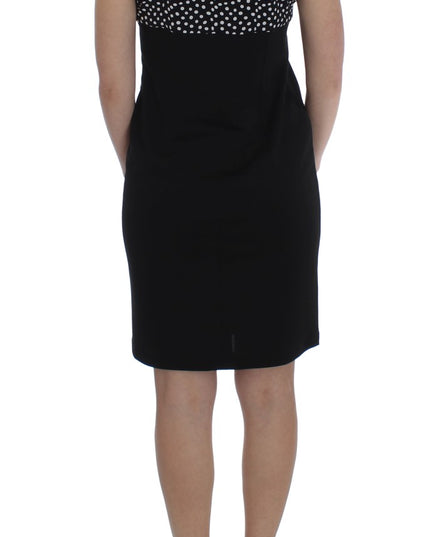 BENCIVENGA Black Stretch Sheath Dress & Sweater Set