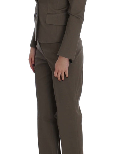BENCIVENGA Beige Wool Cotton Suit
