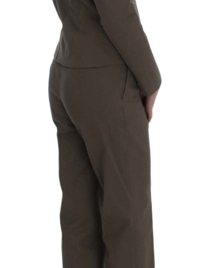 BENCIVENGA Beige Wool Cotton Suit