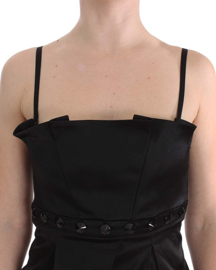 Exte Black Tank Party Evening Top Blouse