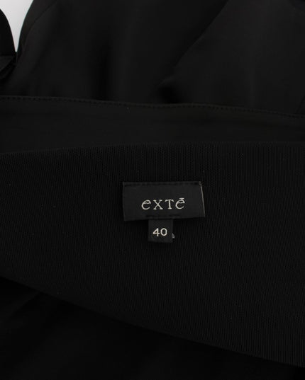 Exte Black Tank Party Evening Top Blouse