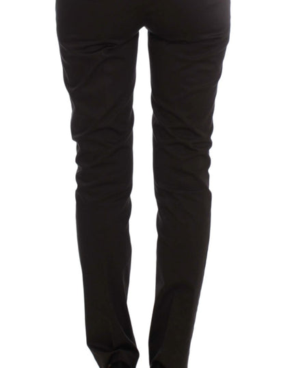 Exte Brown Stretch Two Button Suit