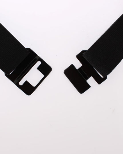 Dolce & Gabbana Silver Wide Belt Silk Cummerbund