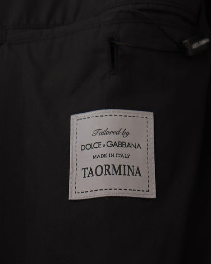 Dolce & Gabbana Black Single Breasted TAORMINA Breasted Blazer