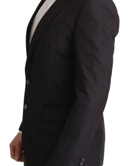 Dolce & Gabbana Black Single Breasted TAORMINA Breasted Blazer