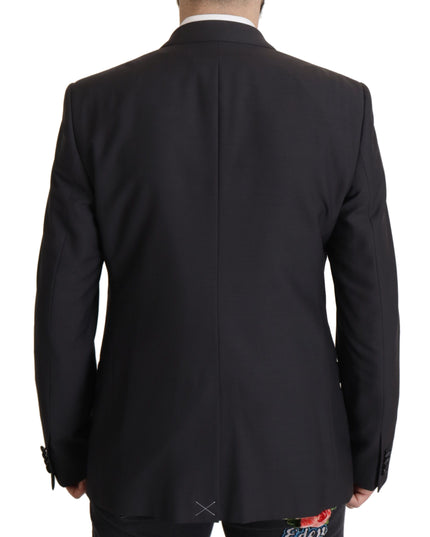 Dolce & Gabbana Dark Blue Single Breasted MARTINI Blazer