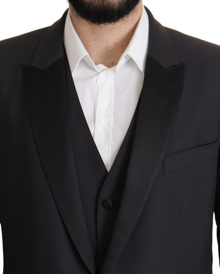 Dolce & Gabbana Dark Blue Single Breasted MARTINI Blazer