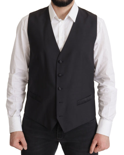 Dolce & Gabbana Dark Blue Single Breasted MARTINI Blazer