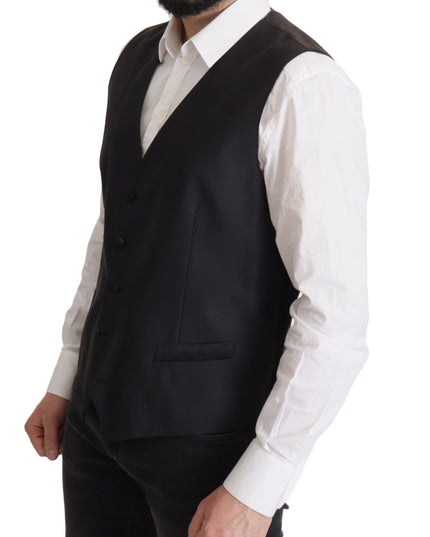 Dolce & Gabbana Dark Blue Single Breasted MARTINI Blazer