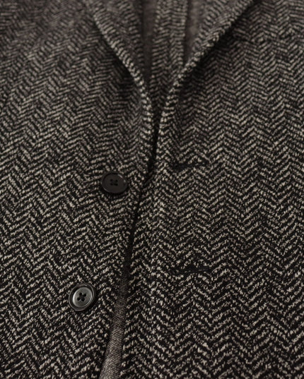 Dolce & Gabbana Gray Cotton Single Breasted Fantasy Blazer