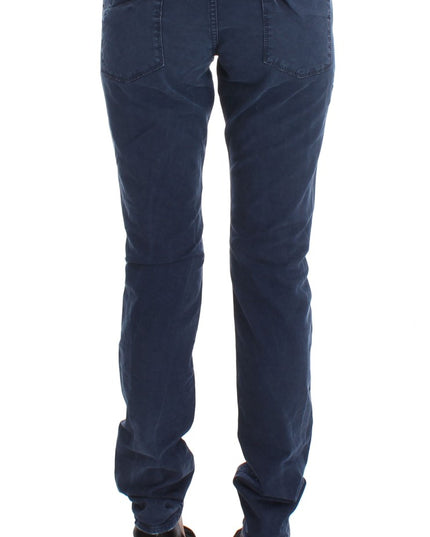 Costume National Blue Cotton Blend Denim Jeans