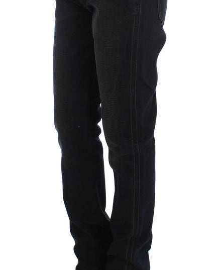 Ermanno Scervino Blue Wash Cotton Boyfriend Jeans