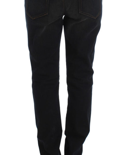 Ermanno Scervino Blue Wash Cotton Boyfriend Jeans