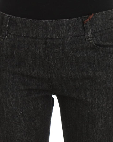 Ermanno Scervino Blue Cotton Slim Fit Denim Jeans