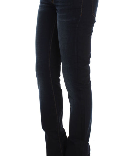 John Galliano Blue Wash Cotton Slim Fit Jeans