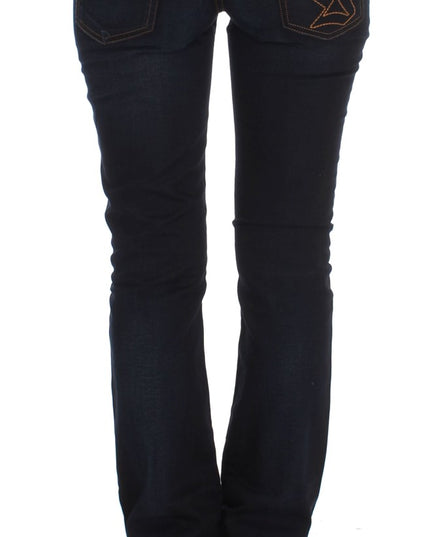 John Galliano Blue Wash Cotton Slim Fit Jeans