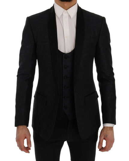 Dolce & Gabbana Blue MARTINI Slim 2 Piece Blazer