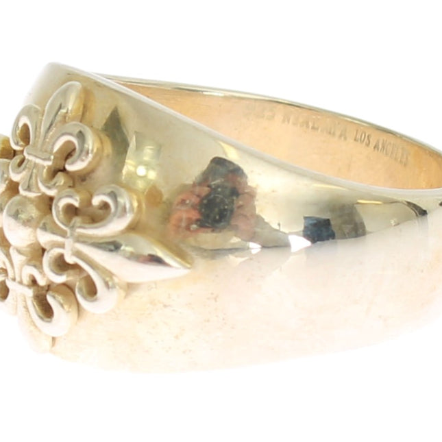 Nialaya Silver Crest 925 Sterling Ring