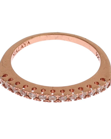 Nialaya Red Gold 925 Silver Ring