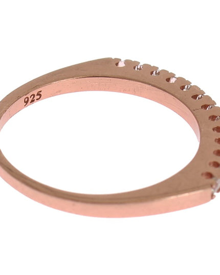 Nialaya Red Gold 925 Silver Ring