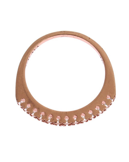 Nialaya Red Gold 925 Silver Ring