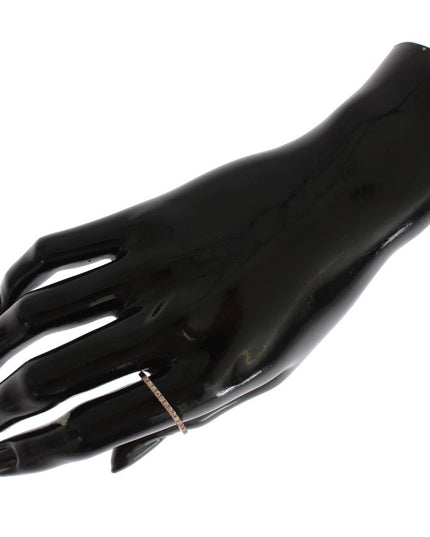 Nialaya Red Gold 925 Silver Ring