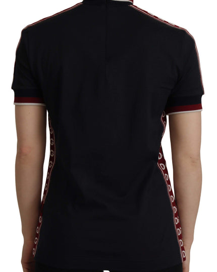 Dolce & Gabbana Black #DGMillennials 100% Cotton T-shirt