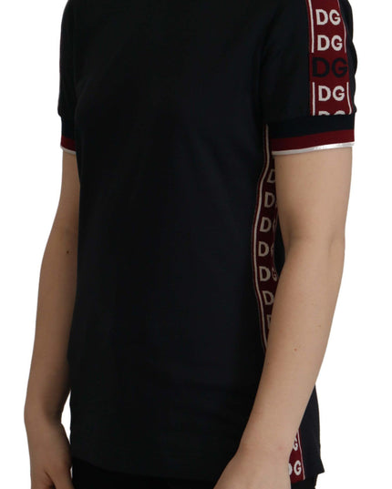 Dolce & Gabbana Black #DGMillennials 100% Cotton T-shirt