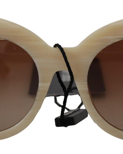 Dolce & Gabbana Beige Acetate Full Rim Brown Lense DG4294 Sunglasses