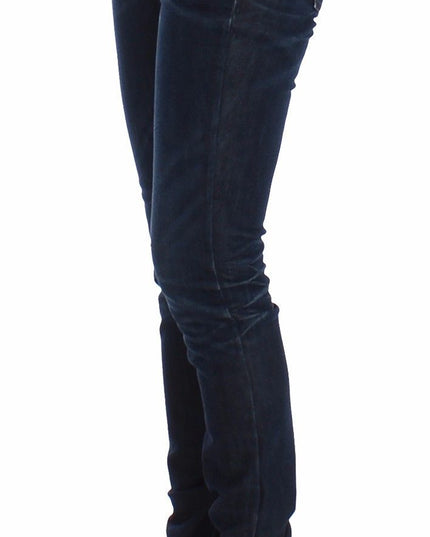 Ermanno Scervino Blue Slim Jeans Denim Pants Skinny Leg Stretch