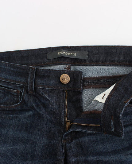 Ermanno Scervino Blue Slim Jeans Denim Pants Skinny Leg Stretch