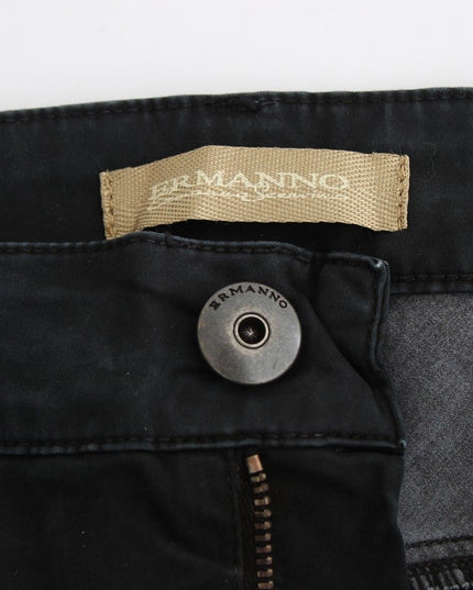 Ermanno Scervino Blue Slim Jeans Denim Pants Skinny Leg Straight