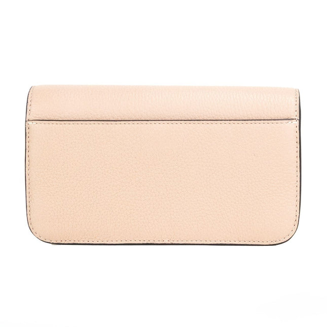 Tory Burch Britten Small Meadowsweet Leather Chain Wallet Crossbody Bag