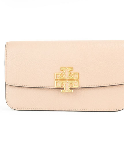 Tory Burch Britten Small Meadowsweet Leather Chain Wallet Crossbody Bag