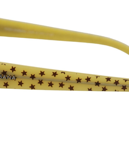 Dolce & Gabbana Yellow Stars Acetate Square Shades DG4125 Sunglasses