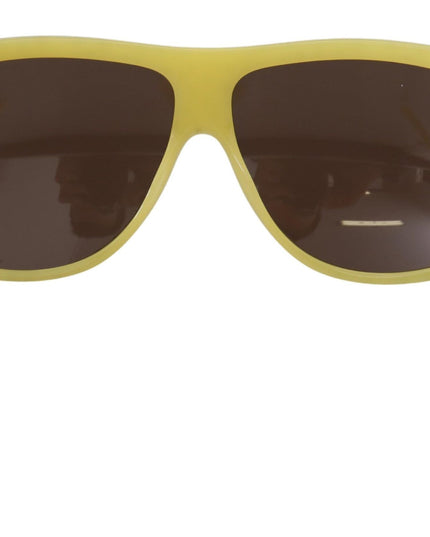 Dolce & Gabbana Yellow Stars Acetate Square Shades DG4125 Sunglasses