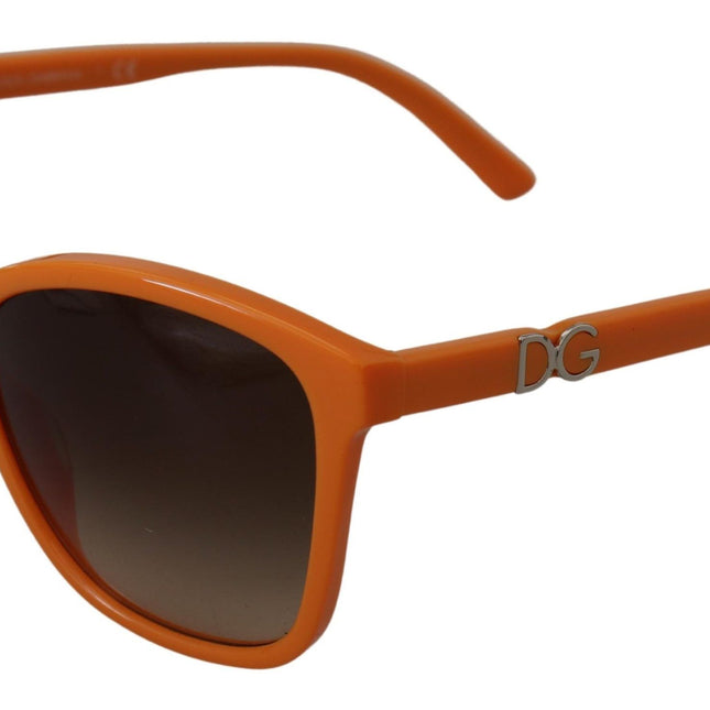Dolce & Gabbana Orange Acetate Frame Round Shades DG4170PM Sunglasses