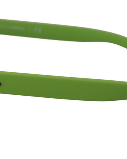 Dolce & Gabbana Green Rubber Full Rim Frame Shades DG6095 Acid Sunglasses