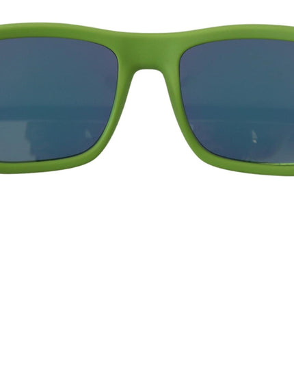 Dolce & Gabbana Green Rubber Full Rim Frame Shades DG6095 Acid Sunglasses