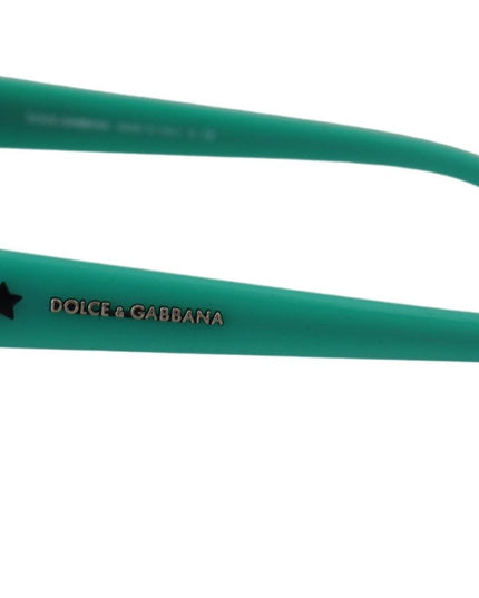 Dolce & Gabbana Green Stars Acetate Square Shades DG4124  Sunglasses