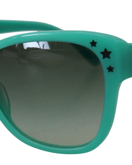 Dolce & Gabbana Green Stars Acetate Square Shades DG4124  Sunglasses