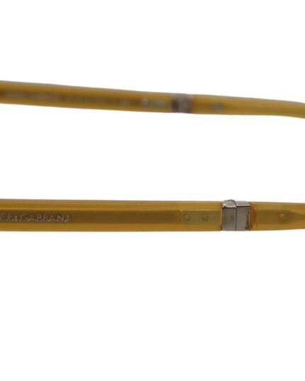 Dolce & Gabbana Yellow Acetate Black Lens Aviator DG4196 Sunglasses
